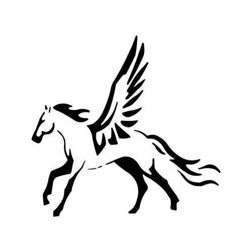 Pegasus Horse 2 Vinyl Sticker