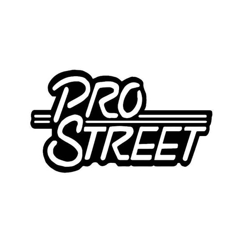 Pro Street Vinyl Sticker