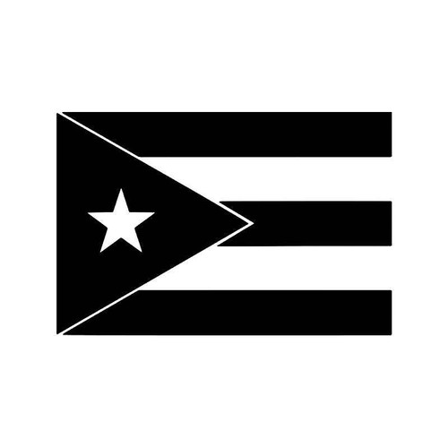 Puerto Rico Flag Vinyl Sticker