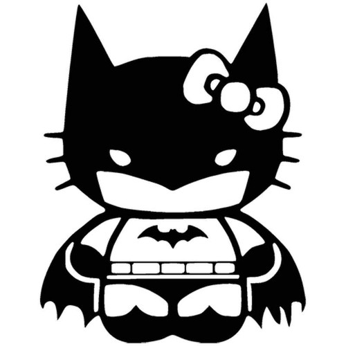 831 Bat Gyrl Vinyl Sticker