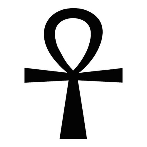 847 Ankh Symbol Pagan Cross Vinyl Sticker