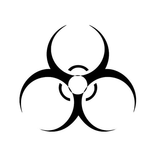 Radioactive Biohazard Vinyl Sticker