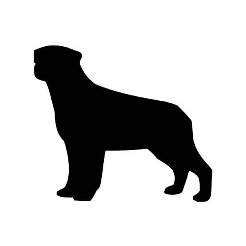 Rottweiler Dog 2 Vinyl Sticker