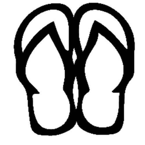 Sandals 1128 Vinyl Sticker