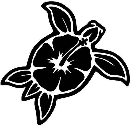 Sea Turtle Hibiscus Flower