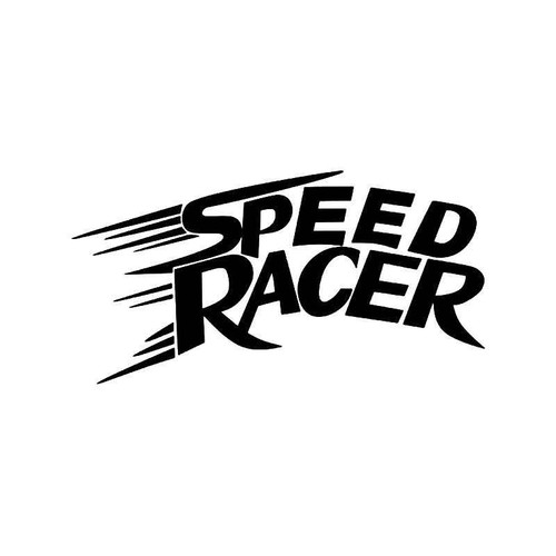 Speed Racer Vinyl Sticker