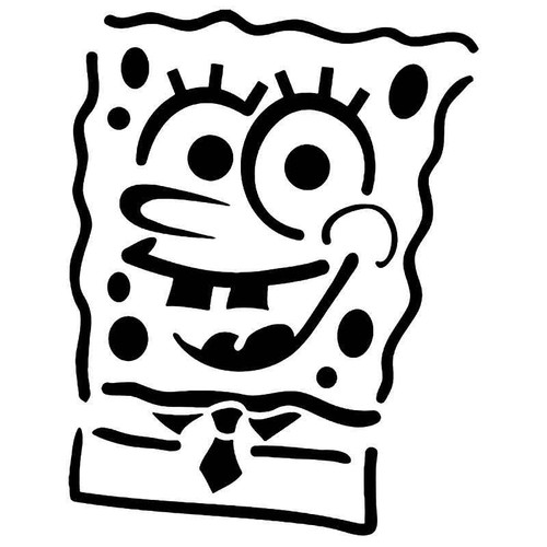 Spongebob Squarepants Vinyl Sticker