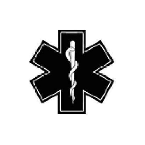 Star Of Life (EMT) Vinyl Sticker