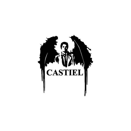 Supernaturals Castiel 2 Vinyl Sticker