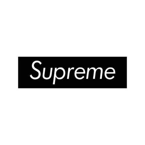 Supreme Logo 1 Vinyl Sticker