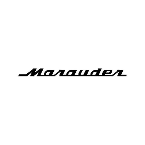 Suzuki Marauder Vinyl Sticker