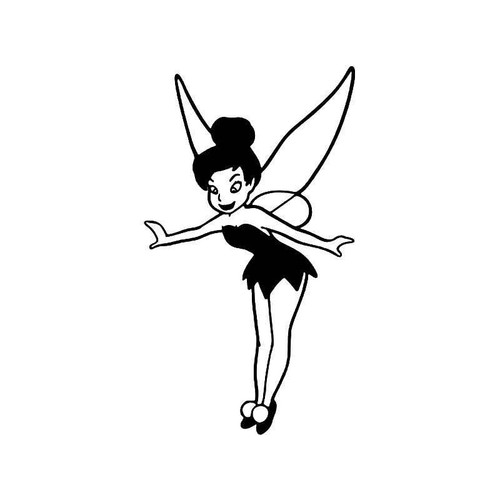 Tinker Bell Fairy 4a Vinyl Sticker