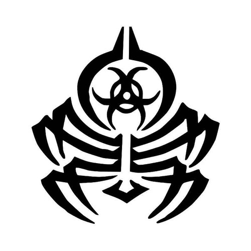 Tribal Spider Arachnid 5 Vinyl Sticker