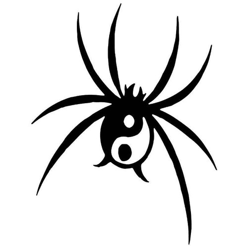 Tribal Spider Arachnid 8 Vinyl Sticker