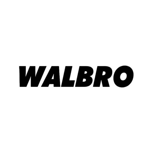 Walbro 2 Vinyl Sticker