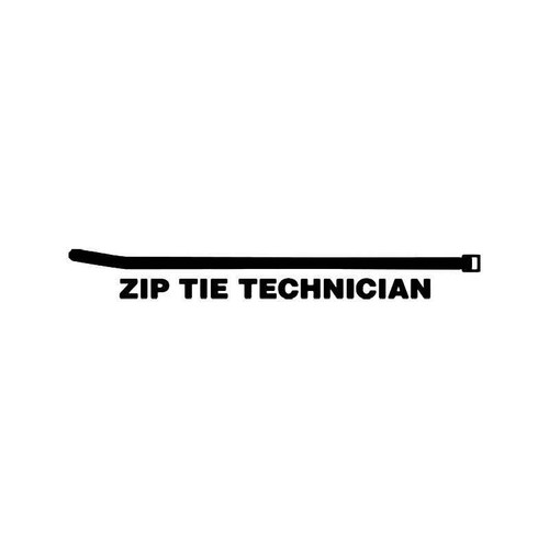 Zip Tie King Jdm Japanese Vinyl Sticker