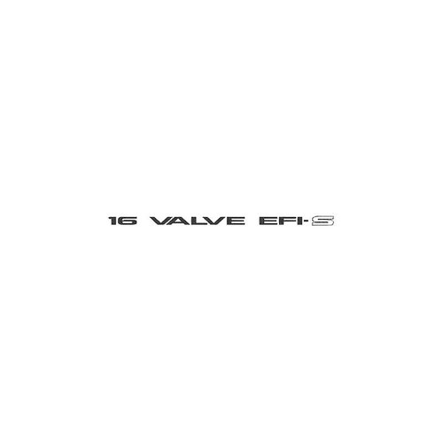 16 Valve Efis 154 Decal