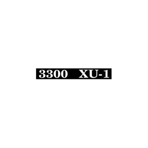 3300 Xu1 Decal