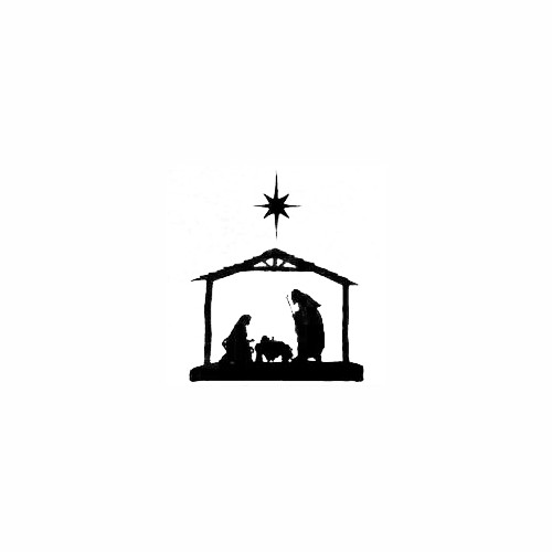 Nativity Scene 01
Size option will determine the size from the longest side
Industry standard high performance calendared vinyl film
Cut from Oracle 651 2.5 mil
Outdoor durability is 7 years
Glossy surface finish