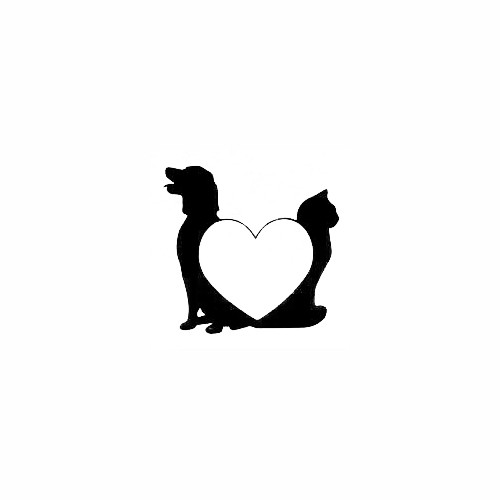 Dog Cat Heart Decal (02)
Size option will determine the size from the longest side
Industry standard high performance calendared vinyl film
Cut from Oracle 651 2.5 mil
Outdoor durability is 7 years
Glossy surface finish