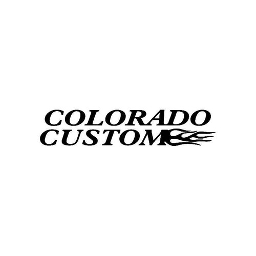 Colorado Customs Logo Jdm Decal