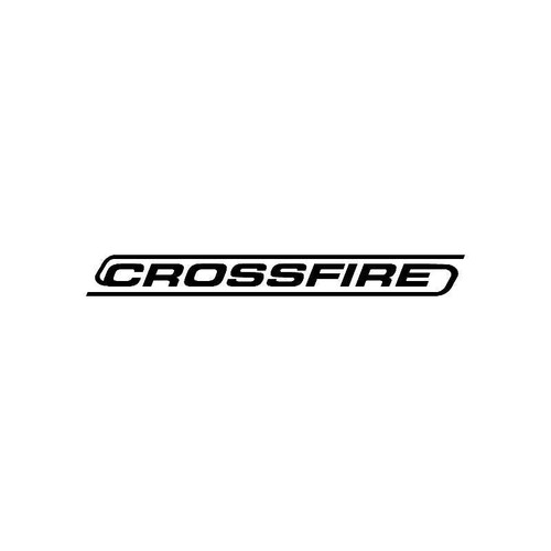 Crossfire Logo Jdm Decal