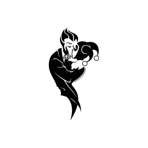 Dc Comics Batman Joker & Harley Quinn Kissing Decal