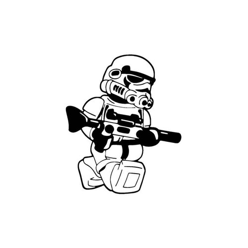 Star Wars Empire Lego Stormtrooper Decal