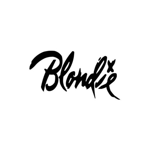 Blondie Decal
