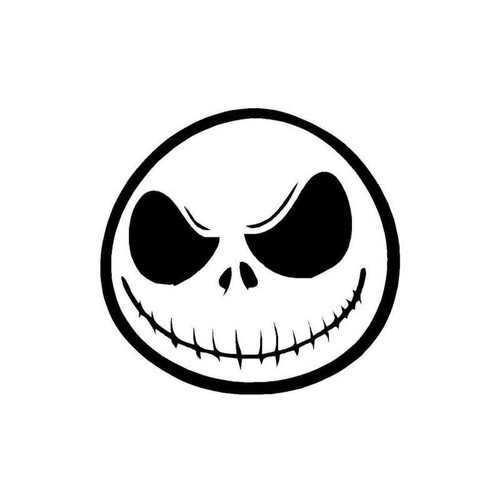 Nightmare Christmas Jack Skellington V2 Decal