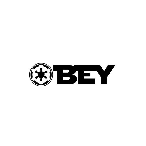 Star Wars Empire Obey Decal