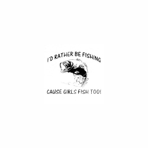 Bass Fish 01 Girls Fish Too
Size option will determine the size from the longest side
Industry standard high performance calendared vinyl film
Cut from Oracle 651 2.5 mil
Outdoor durability is 7 years
Glossy surface finish