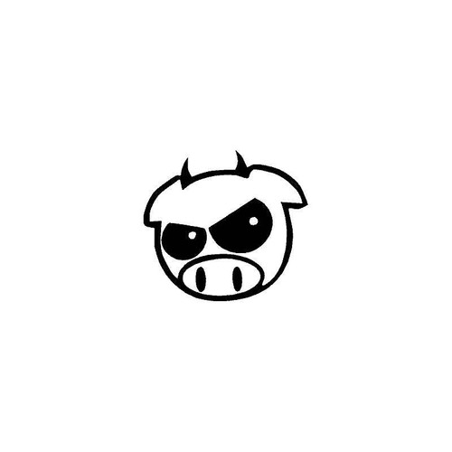 Evil Rally Pig Decal