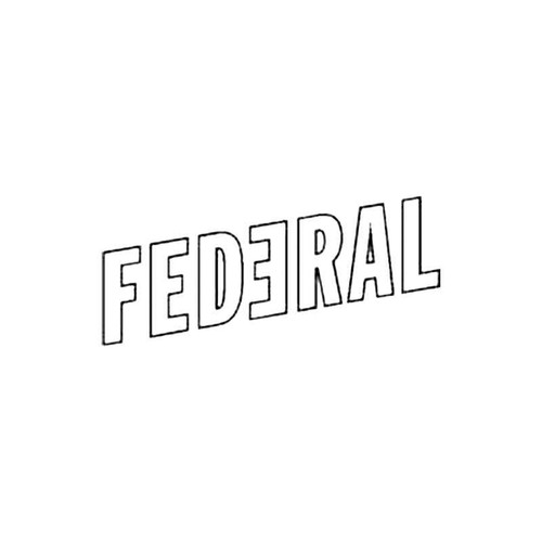 Federal S Decal