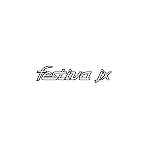 Festiva Jx Decal