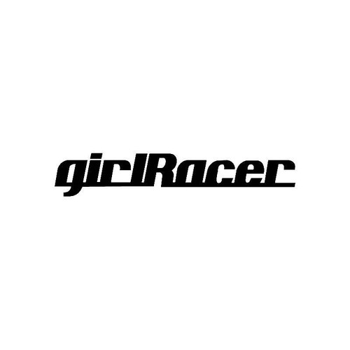 Girlracer Logo Jdm Decal