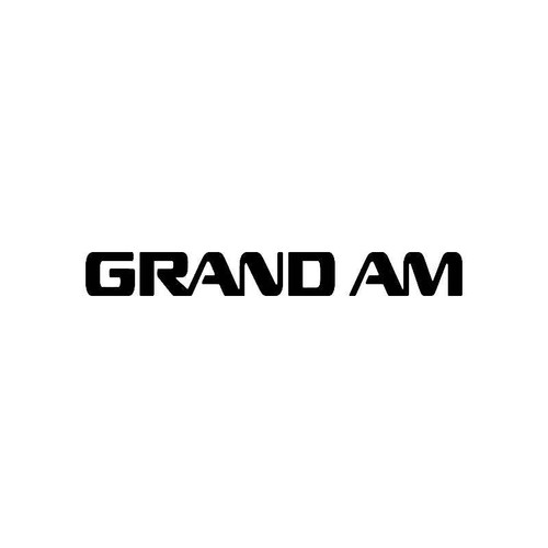 Grand Am Logo Jdm Decal