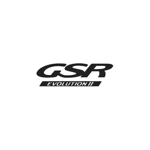 Gsr Evolution Decal