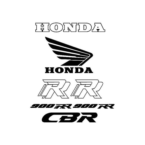 Honda Cbr 900Rr Logo Jdm Decal