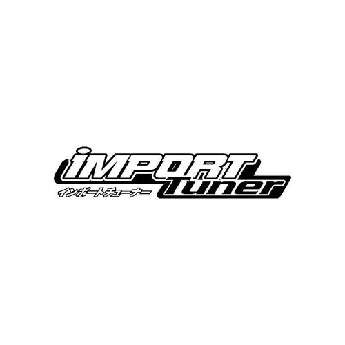 Import Tuner Logo Jdm Decal