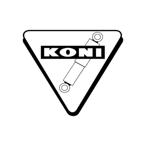 Koni 2 Logo Jdm Decal