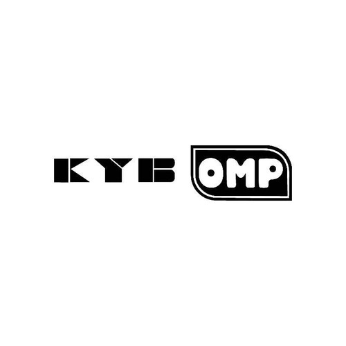 Kyb Omp Logo Jdm Decal