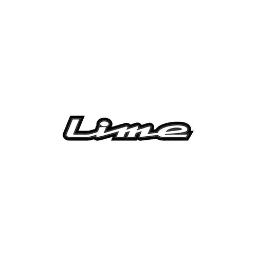 Lime Decal