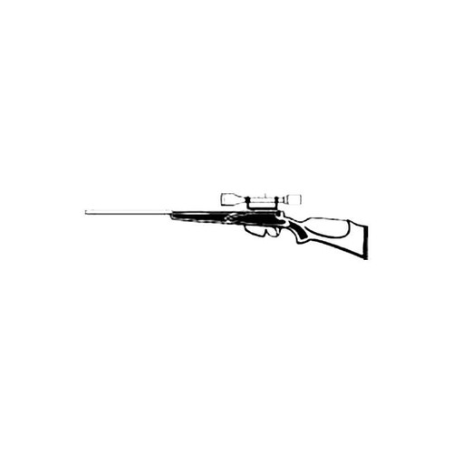 Rifle With Scope S Decal