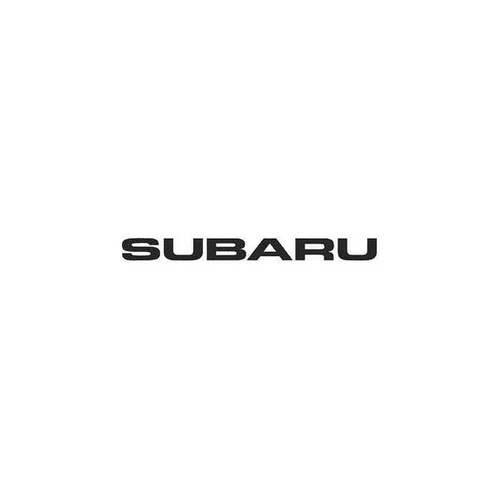 Subaru 3 Decal