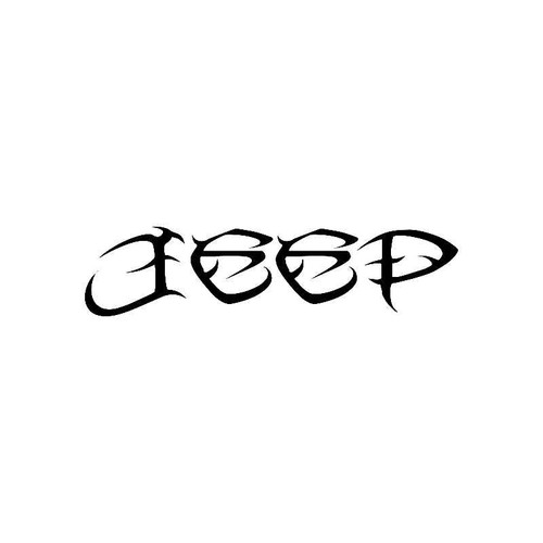 Tribal Jeep Logo Jdm Decal