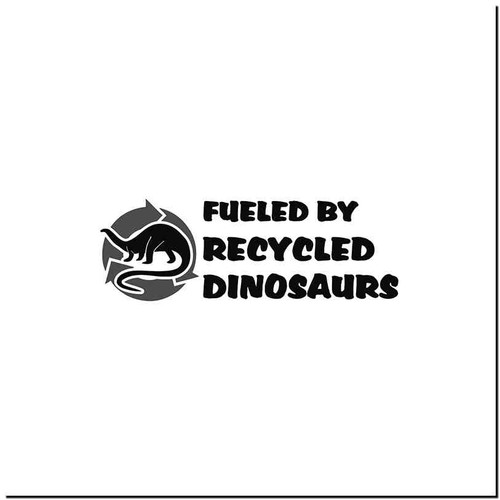Dino Fuel Vinyl Decal Sticker
Size option will determine the size from the longest side
Industry standard high performance calendared vinyl film
Cut from Oracle 651 2.5 mil
Outdoor durability is 7 years
Glossy surface finish