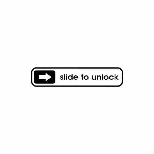 Slide to Unlock JDM Decal

Size option will determine the size from the longest side
Industry standard high performance calendared vinyl film
Cut from Oracle 651 2.5 mil
Outdoor durability is 7 years
Glossy surface finish