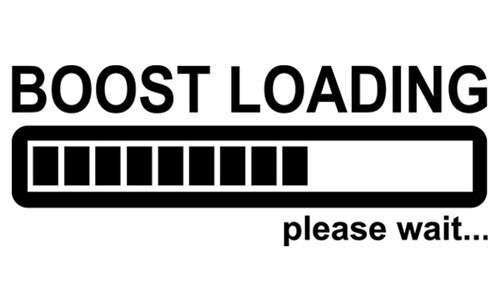 Boost Loading Please Wait JDM Vinyl Decal Sticker

Size option will determine the size from the longest side
Industry standard high performance calendared vinyl film
Cut from Oracle 651 2.5 mil
Outdoor durability is 7 years
Glossy surface finish