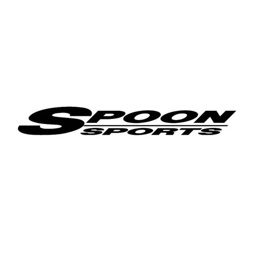 Spoon Sports Decals 01  Vinl Decal Car Graphics Made from only the best quality vinyl Glossy Outdoor lifespan 5 -7 years Indoor lifespan is much longer Easy application
